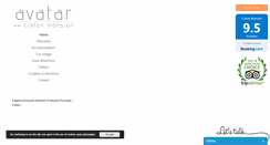 Desktop Screenshot of cretanmansion.com
